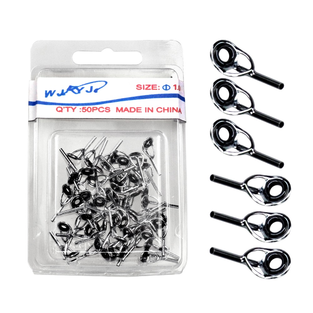 50pcs 1mm 1.5mm 2mm 낚싯대 팁 탑 수리 - Fishing Rod Tip Replacement 리뷰 및 가격