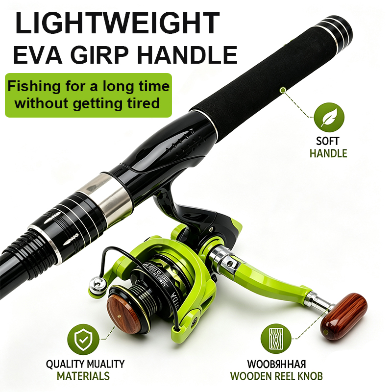 스피닝 낚싯대와 릴 콤보 1.5-2.4m 카본 바다 낚 - Fishing Rod Combo 리뷰 및 가격