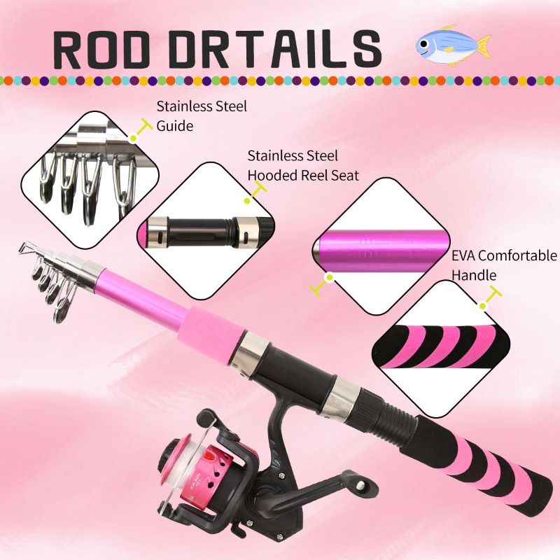 어린이 성인 초보자 낚싯대 콤보 세트 바닷물 민물용 키 - Fishing Rod Building Kit 리뷰 및 가격