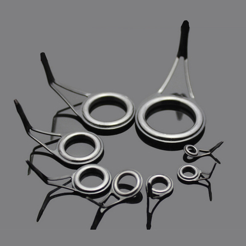 8개입 낚싯대 가이드 링, 마찰 방지 세라믹 낚싯대 팁 - Fishing Rod Building Kit 리뷰 및 가격
