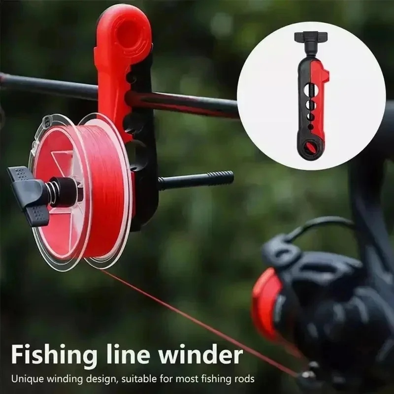 1/2개 낚싯줄 와인더 스풀 로드 홀더 도구 스풀러 머 - Fishing Rod Combo 리뷰 및 가격