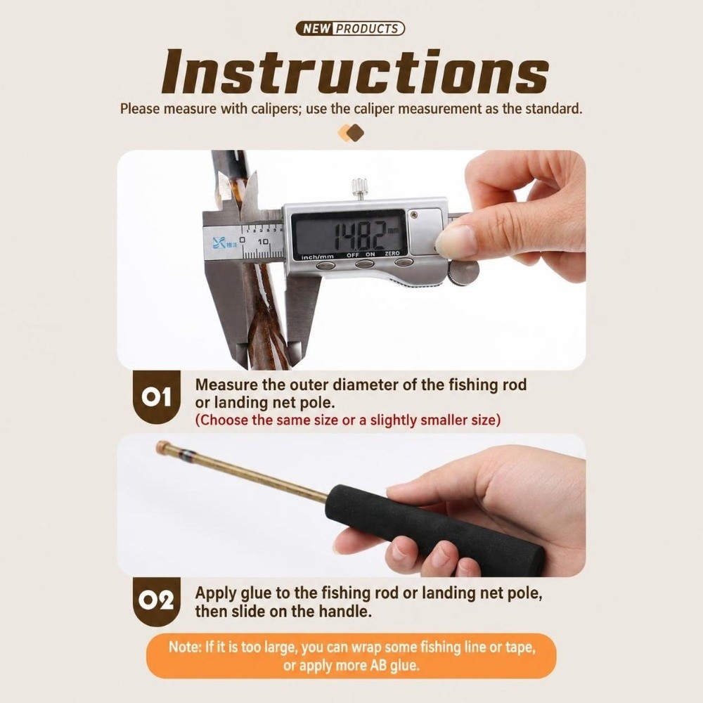 휴대용 EVA 낚싯대 손잡이 슬림형 싱글 그립 낚싯대  - Fishing Rod Building Kit 리뷰 및 가격