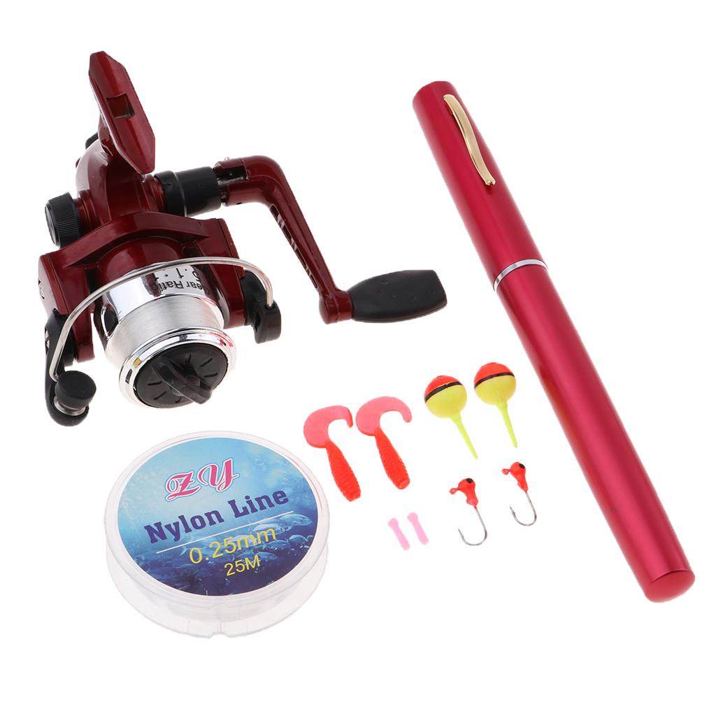 미니 휴대용 포켓 낚싯대 텔레스코픽 폴 스피닝 릴 라인 - Fishing Rod Combo 리뷰 및 가격