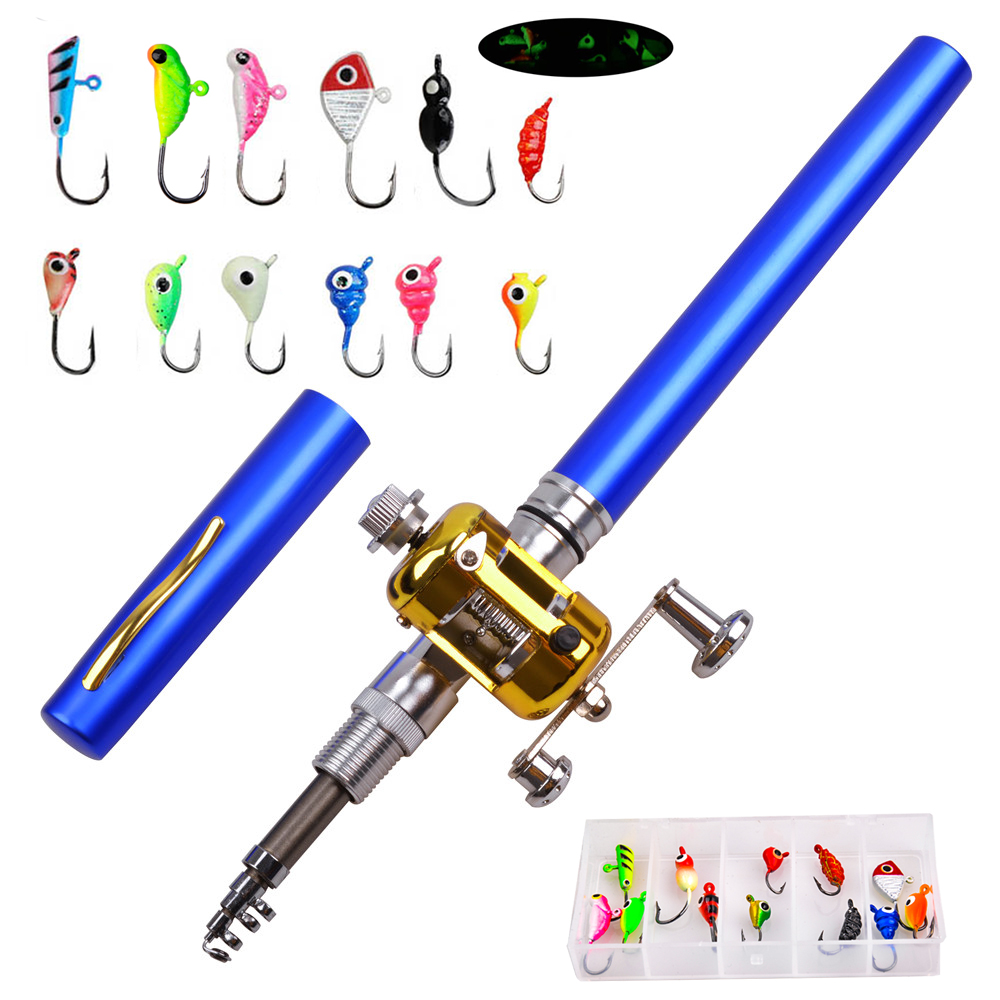 미니 얼음 낚싯대 콤보, 휴대용 포켓 얼음 낚싯대, 텔 - Fishing Rod Fly 리뷰 및 가격